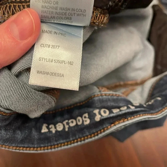 articles of society jeans 5350PL-162 color odessa size 26 - Picture 5 of 6
